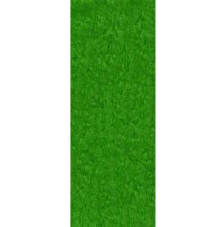 10 feuilles de papier crépon n°21 (vert pré) crêpé à 60%