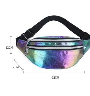 Sac banane années 80 holographique