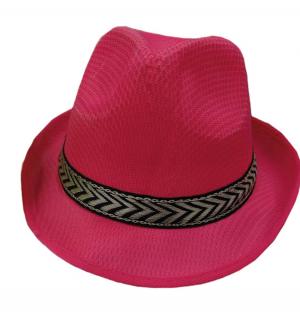 Borsalino polyester fluo rose fuchsia