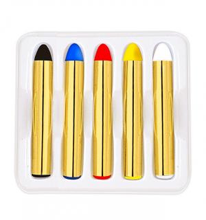 Boite de 5 crayons gras de Carnaval