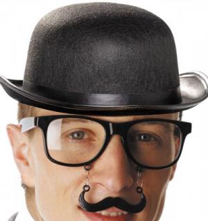 Lunettes avec moustaches
