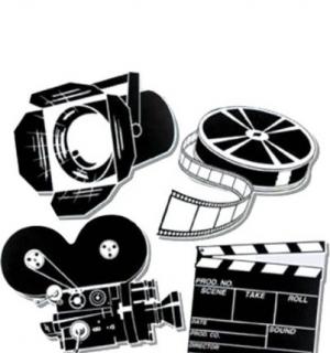 4 Décorations cinéma