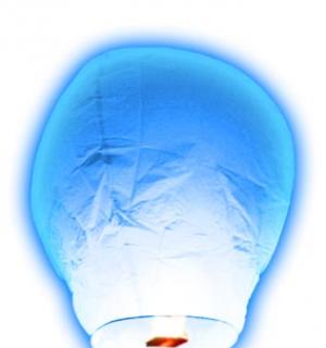 Lanterne volante thaïlandaise turquoise