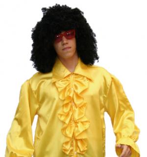 Chemise disco jaune taille L