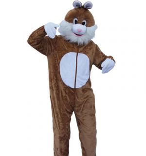 Lapin brun grosse tête