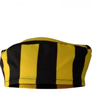 Calot de prisonnier jaune et noir