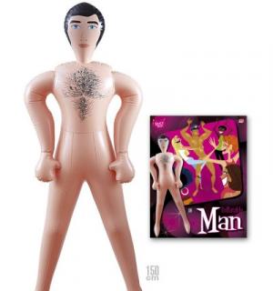 Poupée gonflable homme 150cm