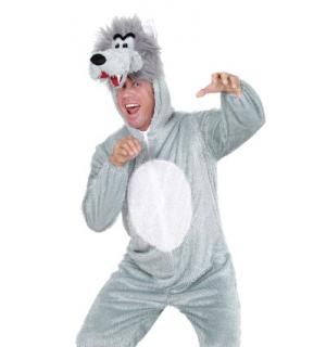 Loup GRIS taille M/L