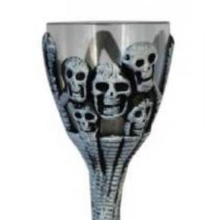 Verre tête de mort