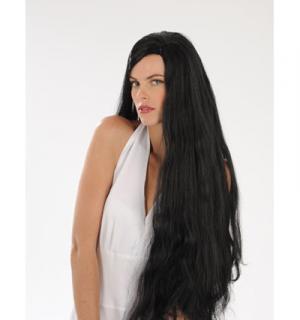 Perruque Jenny noire 90cm