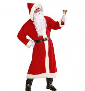 Père Noël à manteau super luxe