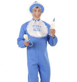 Combinaison de Bébé bleu