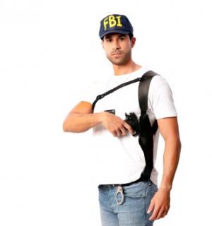 Holster d'épaule gangster ou policier