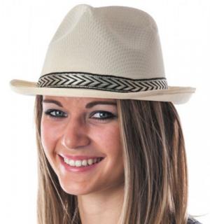 Borsalino polyester crème