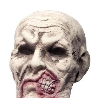 Tête de Zombie en polystyrene