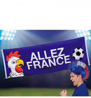 Banniere Allez France 74X220 cm