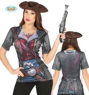 Tee shirt Pirate femme M/L