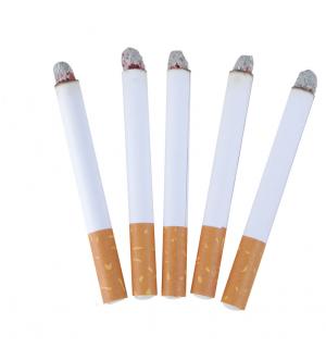5 cigarettes factices