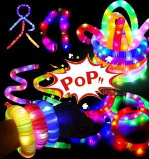 Bâton Pop Fidget Led lumineux 64cm 
