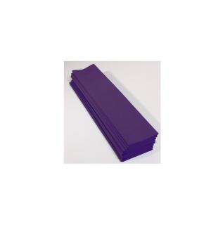 10 feuilles de papier crépon n°11 (violet) crêpé à 60%