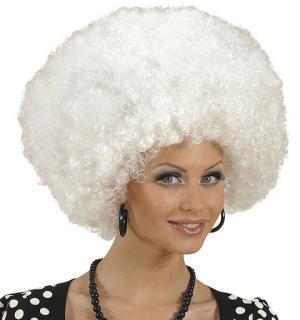 Perruque afro Jimmy blanche