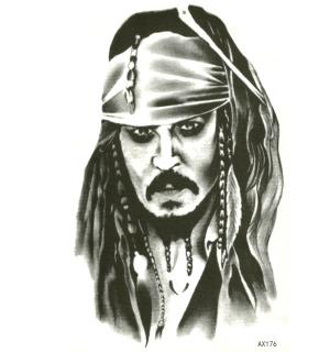 Tatouage temporaire Jack Sparrow