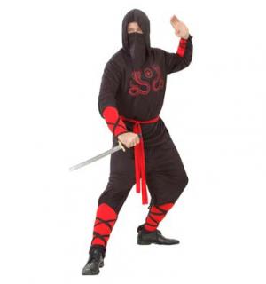 Ninja cobra rouge taille S/M
