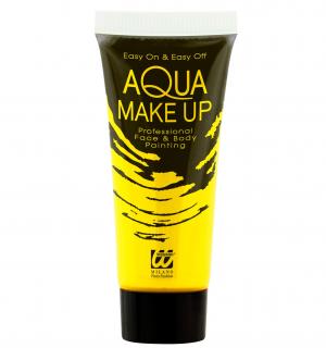 Tube maquillage fluo jaune 30ml