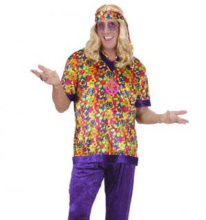 Hippie homme à fleurs taille M