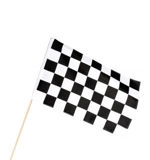 Drapeau racing à damier