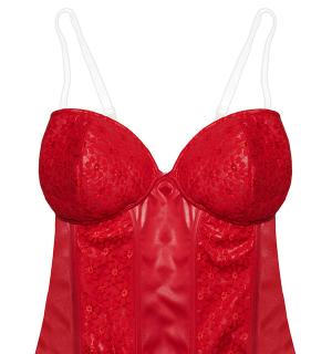 Corset rouge