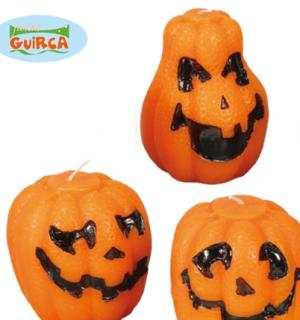 Bougie citrouille 9 cm
