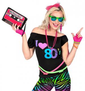 T-shirt I Love the 80's taille L/XL