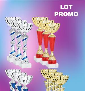 Lot de 12 coupes 9003 hauteur moyenne 30cm prix livré