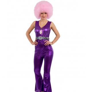 Combinaison disco violette taille M/L