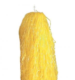 Grand pompon jaune