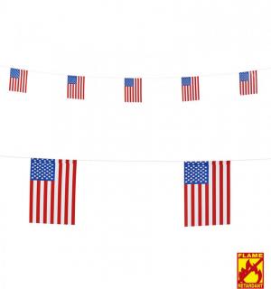 Guirlande USA 6 mètres papier