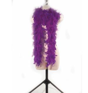Boa en plumes 1.80m 45-50g violet
