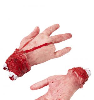 Main ensanglantée 23 cm