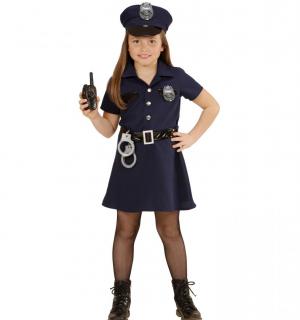 Officier de police fille taille 11/13 ans