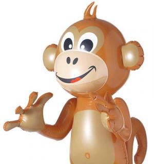 Singe gonflable 50cm