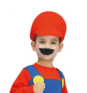Plombier rouge enfant taille 10/12 ans