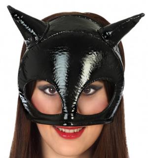Demi face femme chat