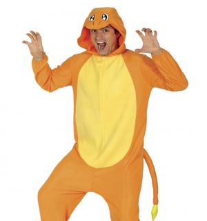 Animal orange dragon taille M/L