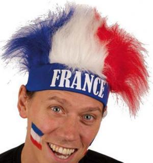 Bandeau France avec cheveux