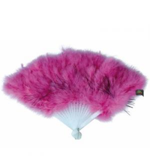 Eventail plume fuchsia 25cm
