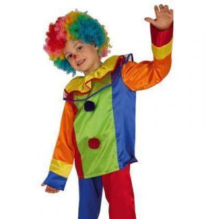 Clown satin 5/7 ans