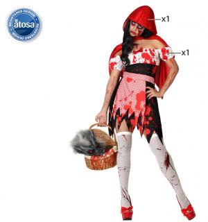 Petit chaperon rouge ensanglanté taille M/L