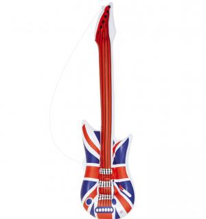 Guitare électrique gonflable union jack