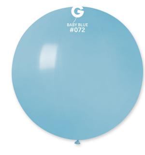 Ballon géant diamètre 80cm Bleu ciel